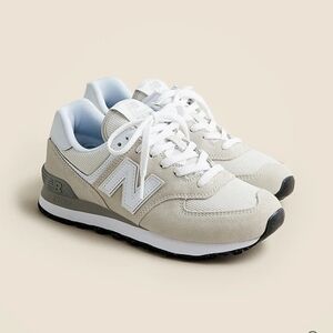 New Balance 574 Women's Sneakers Nimbus Cloud White Size 6 EUC
